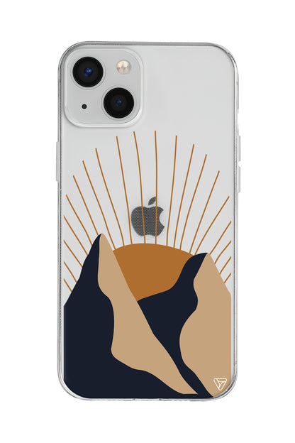 Mountain Lansman Model İçi Kadife Silikon Telefon Kılıfı