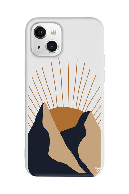 Mountain Lansman Model İçi Kadife Silikon Telefon Kılıfı