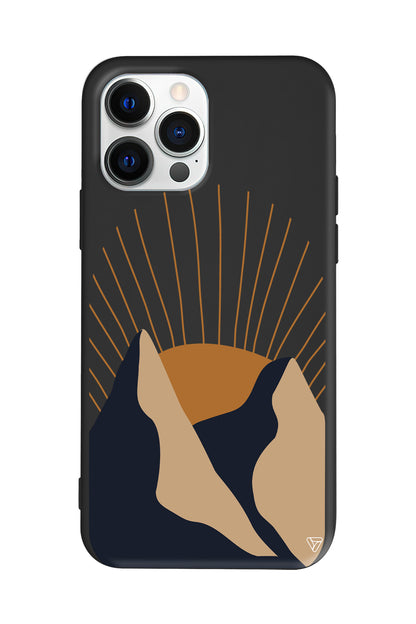 Mountain Lansman Model İçi Kadife Silikon Telefon Kılıfı