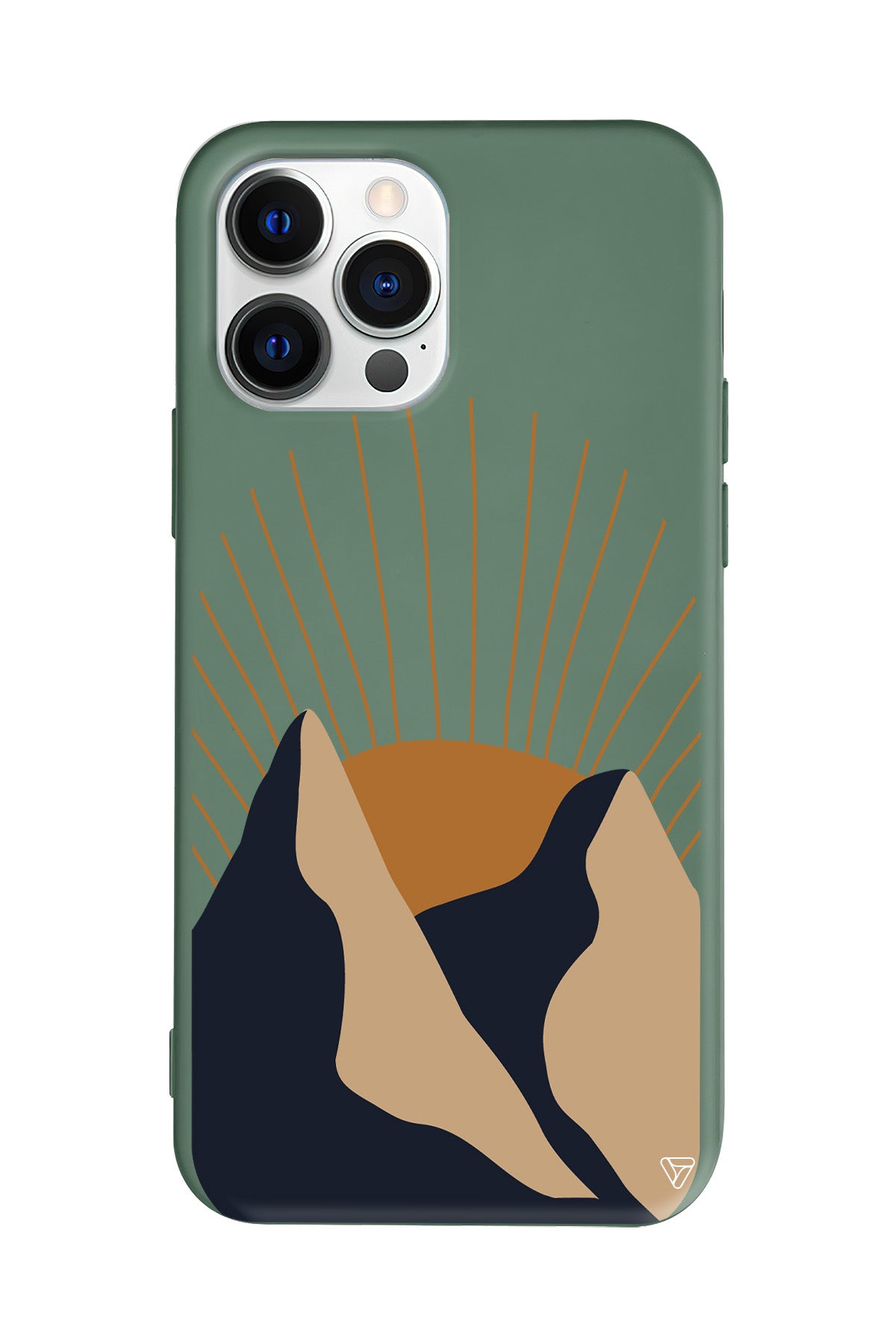 Mountain Lansman Model İçi Kadife Silikon Telefon Kılıfı