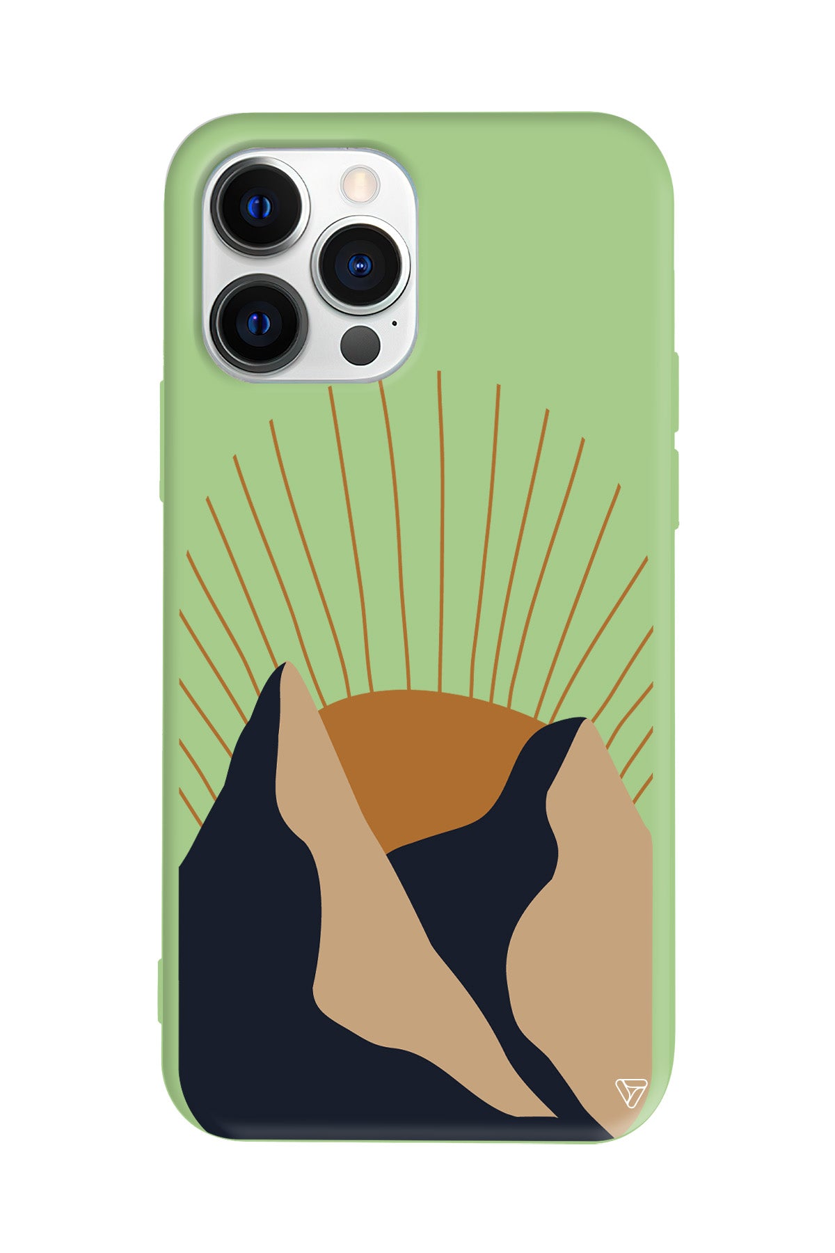 Mountain Lansman Model İçi Kadife Silikon Telefon Kılıfı