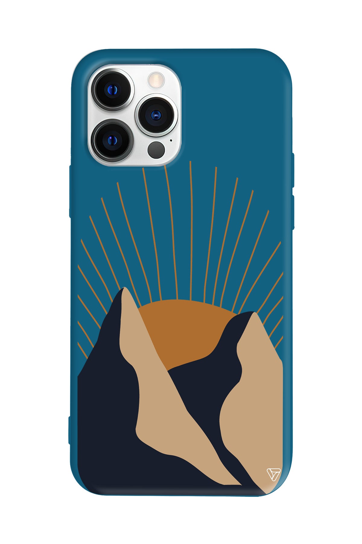 Mountain Lansman Model İçi Kadife Silikon Telefon Kılıfı