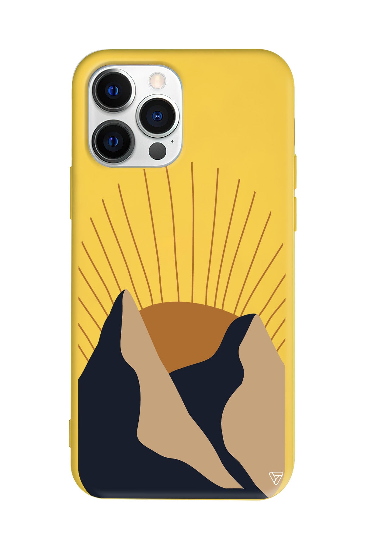 Mountain Lansman Model İçi Kadife Silikon Telefon Kılıfı