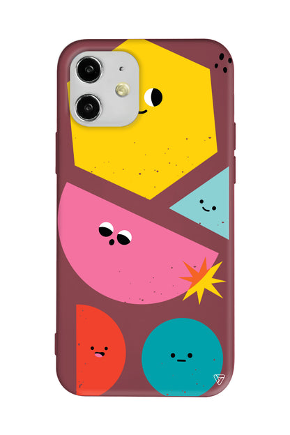 Sevimli Şekiller Lansman Model İçi Kadife Silikon Telefon Kılıfı