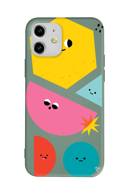 Sevimli Şekiller Lansman Model İçi Kadife Silikon Telefon Kılıfı