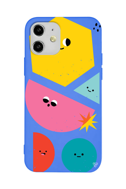 Sevimli Şekiller Lansman Model İçi Kadife Silikon Telefon Kılıfı