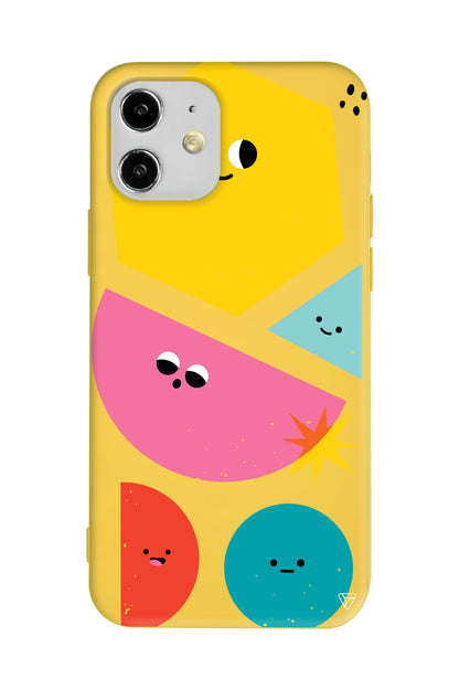 Sevimli Şekiller Lansman Model İçi Kadife Silikon Telefon Kılıfı