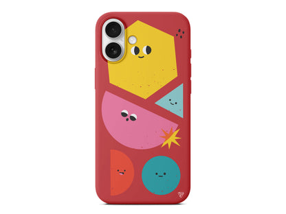 Sevimli Şekiller Lansman Model İçi Kadife Silikon Telefon Kılıfı – Plus Serisine Özel