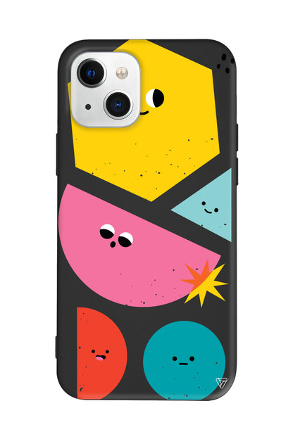 Sevimli Şekiller Lansman Model İçi Kadife Silikon Telefon Kılıfı – Plus Serisine Özel