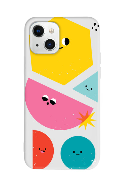 Sevimli Şekiller Lansman Model İçi Kadife Silikon Telefon Kılıfı