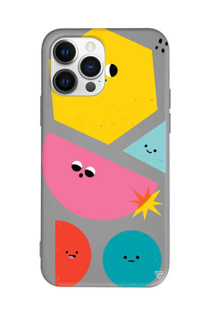 Sevimli Şekiller Lansman Model İçi Kadife Silikon Telefon Kılıfı