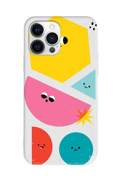 Sevimli Şekiller Lansman Model İçi Kadife Silikon Telefon Kılıfı