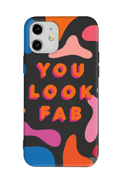 You Look Fab Lansman Model İçi Kadife Silikon Telefon Kılıfı