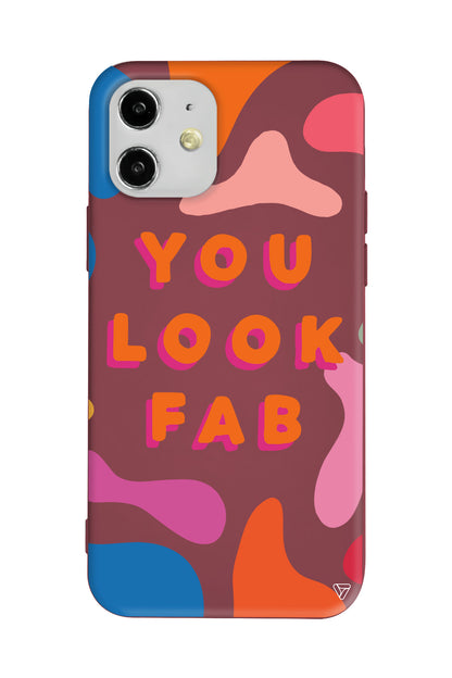 You Look Fab Lansman Model İçi Kadife Silikon Telefon Kılıfı