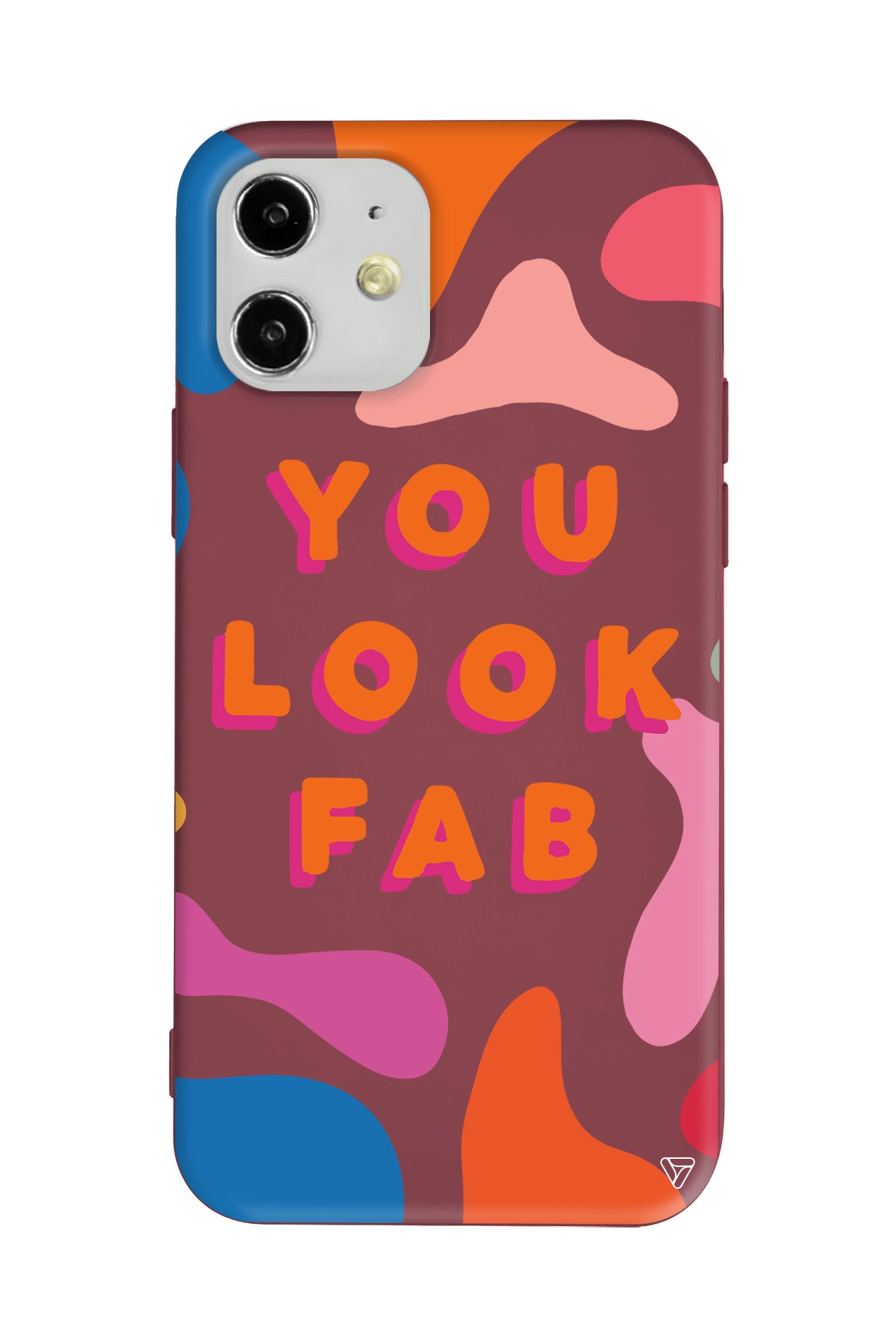 You Look Fab Lansman Model İçi Kadife Silikon Telefon Kılıfı
