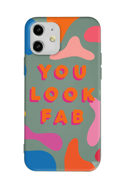 You Look Fab Lansman Model İçi Kadife Silikon Telefon Kılıfı