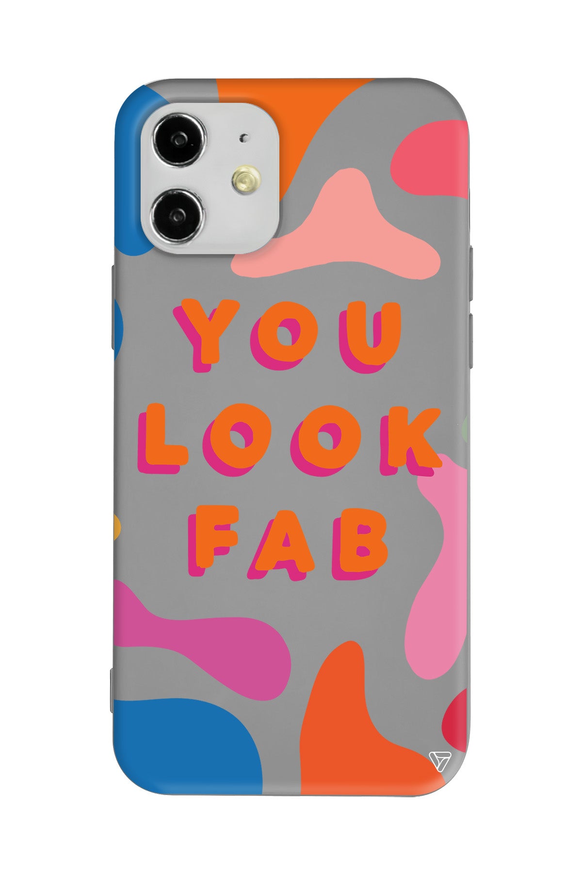 You Look Fab Lansman Model İçi Kadife Silikon Telefon Kılıfı