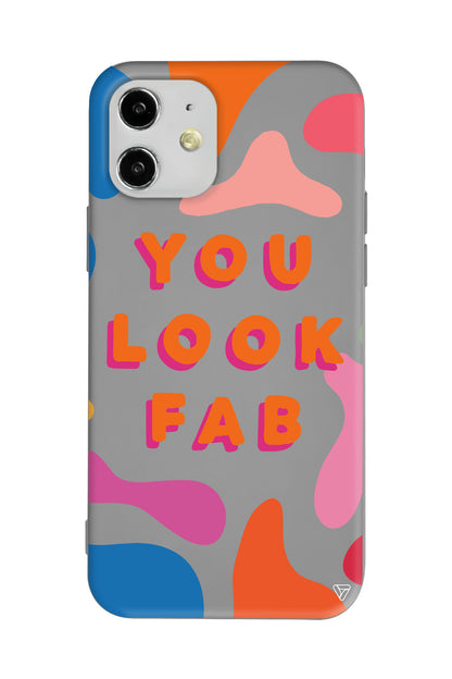 You Look Fab Lansman Model İçi Kadife Silikon Telefon Kılıfı