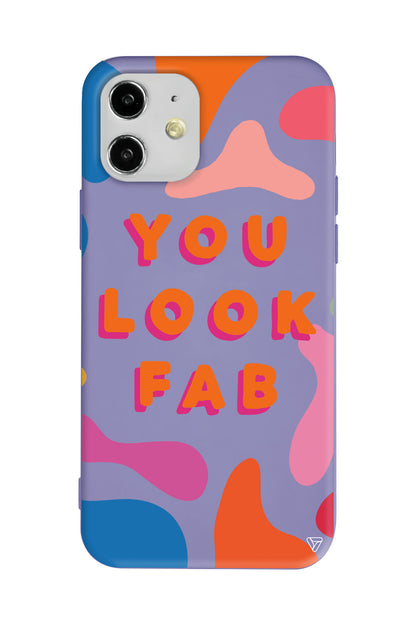 You Look Fab Lansman Model İçi Kadife Silikon Telefon Kılıfı