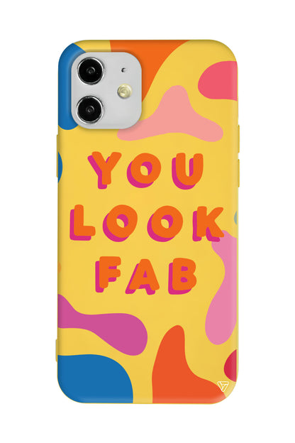 You Look Fab Lansman Model İçi Kadife Silikon Telefon Kılıfı