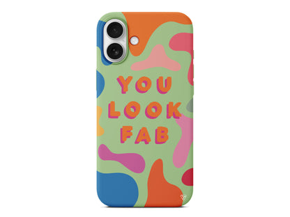 You Look Fab Lansman Model İçi Kadife Silikon Telefon Kılıfı – Plus Serisine Özel