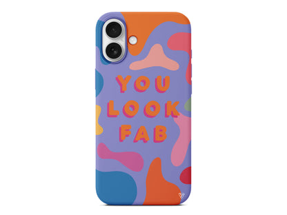 You Look Fab Lansman Model İçi Kadife Silikon Telefon Kılıfı – Plus Serisine Özel
