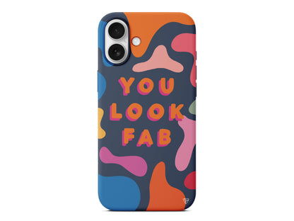 You Look Fab Lansman Model İçi Kadife Silikon Telefon Kılıfı