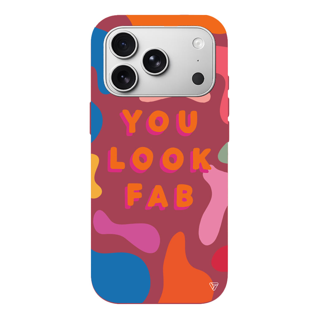 You Look Fab Lansman Model İçi Kadife Silikon Telefon Kılıfı