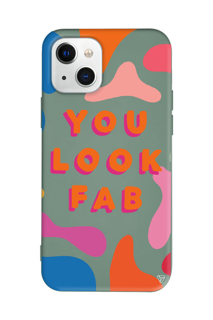 You Look Fab Lansman Model İçi Kadife Silikon Telefon Kılıfı – Plus Serisine Özel