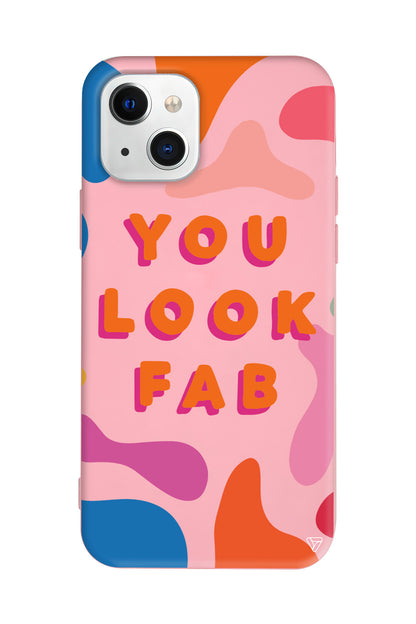 You Look Fab Lansman Model İçi Kadife Silikon Telefon Kılıfı – Plus Serisine Özel