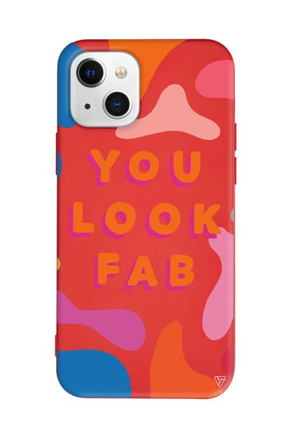 You Look Fab Lansman Model İçi Kadife Silikon Telefon Kılıfı – Plus Serisine Özel