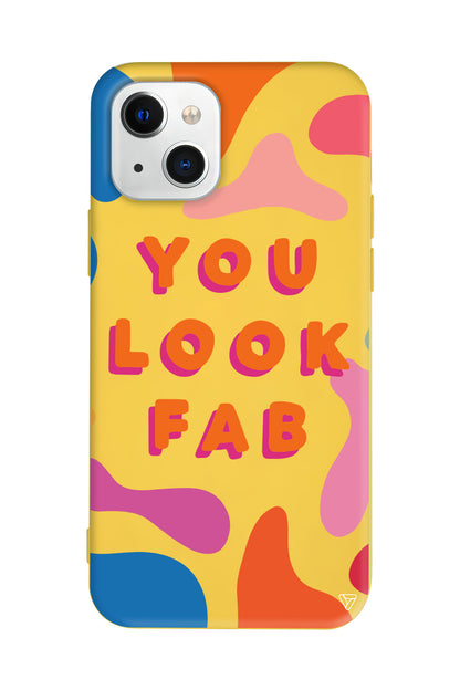 You Look Fab Lansman Model İçi Kadife Silikon Telefon Kılıfı – Plus Serisine Özel