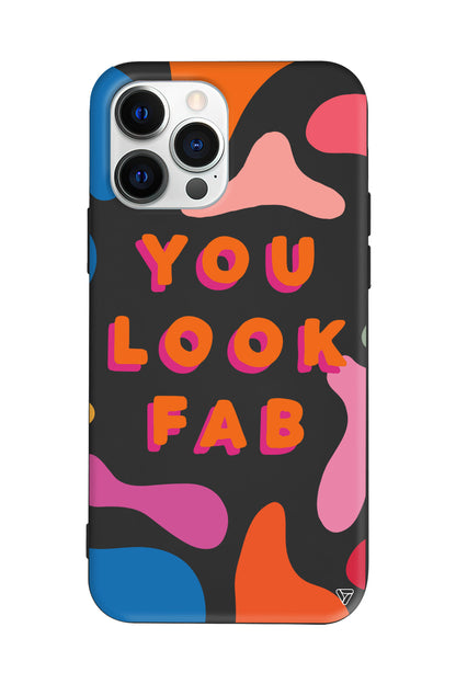 You Look Fab Lansman Model İçi Kadife Silikon Telefon Kılıfı