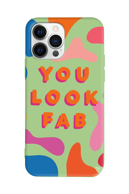You Look Fab Lansman Model İçi Kadife Silikon Telefon Kılıfı