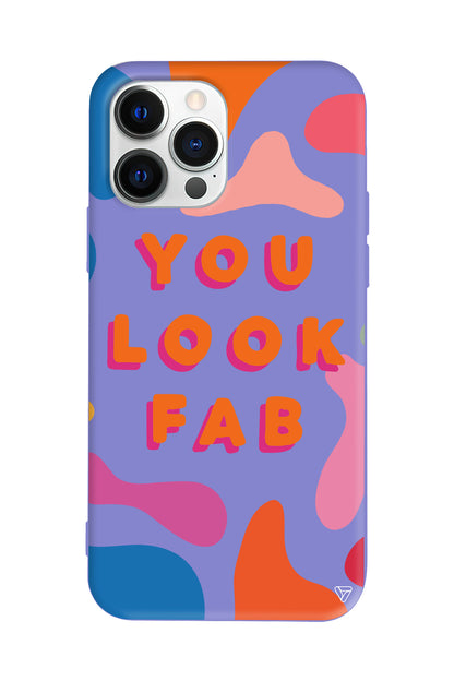You Look Fab Lansman Model İçi Kadife Silikon Telefon Kılıfı