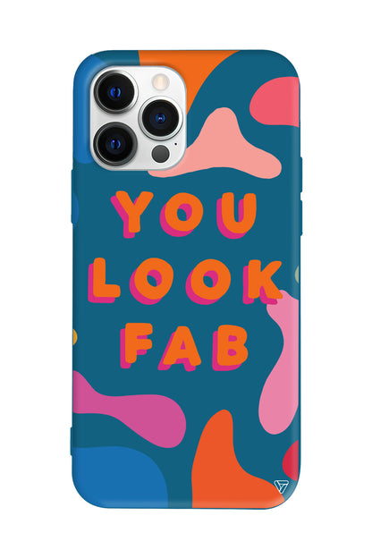 You Look Fab Lansman Model İçi Kadife Silikon Telefon Kılıfı