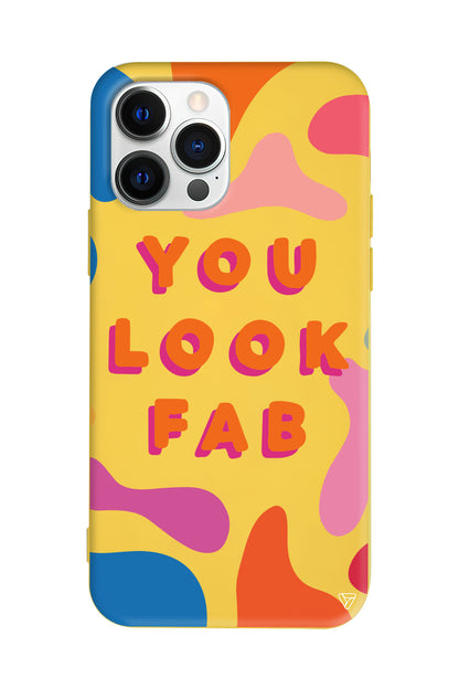 You Look Fab Lansman Model İçi Kadife Silikon Telefon Kılıfı