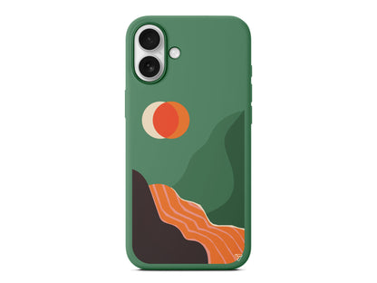 Manzara Lansman Model İçi Kadife Silikon Telefon Kılıfı – Plus Serisine Özel