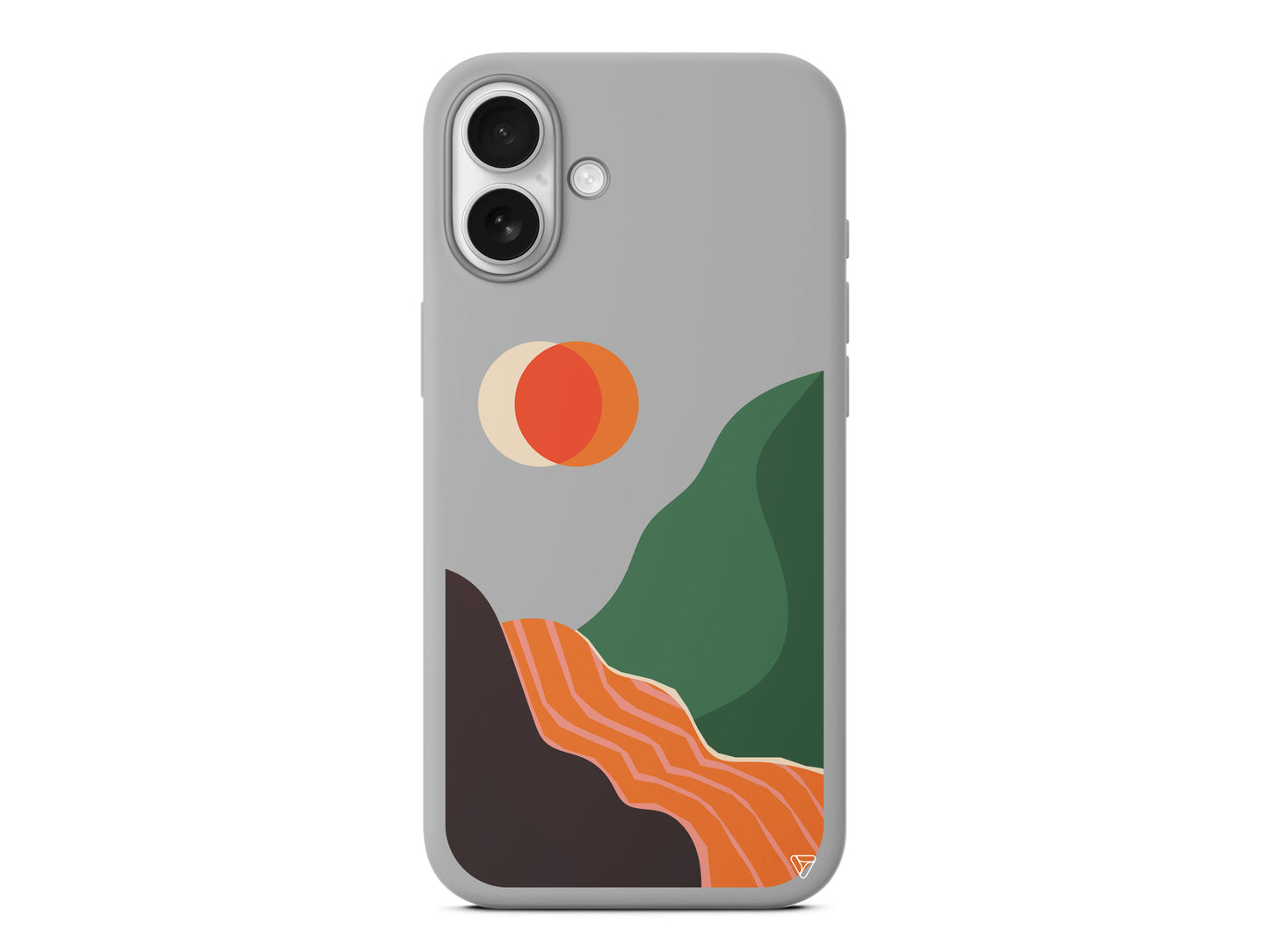 Manzara Lansman Model İçi Kadife Silikon Telefon Kılıfı