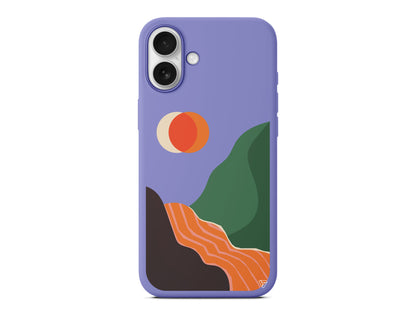 Manzara Lansman Model İçi Kadife Silikon Telefon Kılıfı – Plus Serisine Özel