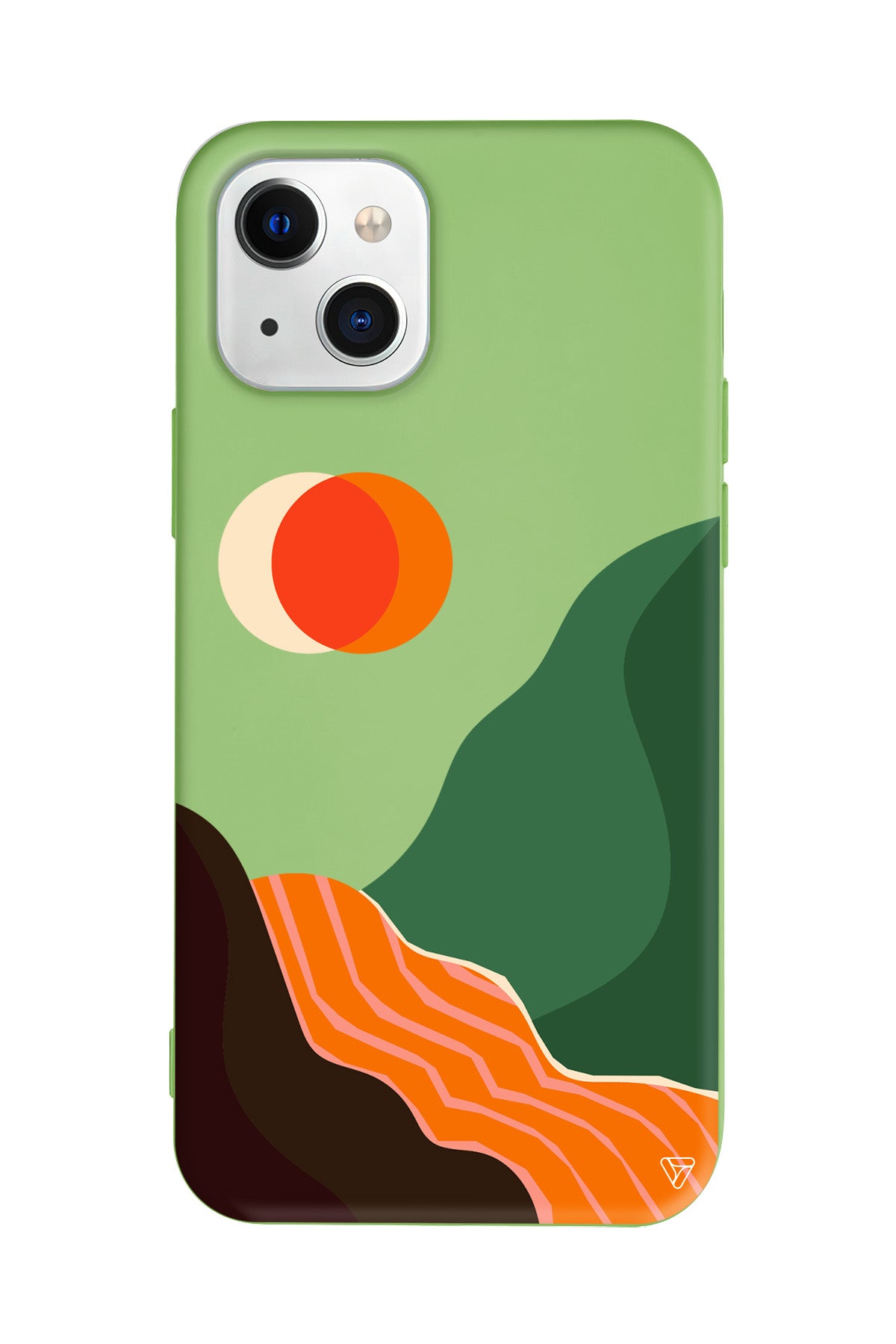 Manzara Lansman Model İçi Kadife Silikon Telefon Kılıfı – Plus Serisine Özel