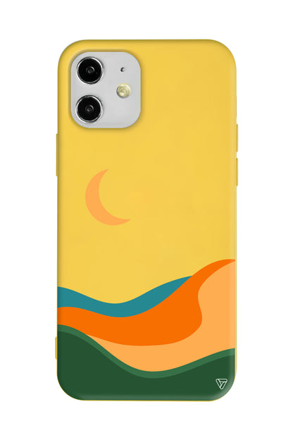 Manzara 2 Lansman Model İçi Kadife Silikon Telefon Kılıfı