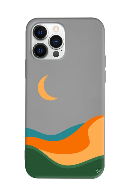 Manzara 2 Lansman Model İçi Kadife Silikon Telefon Kılıfı