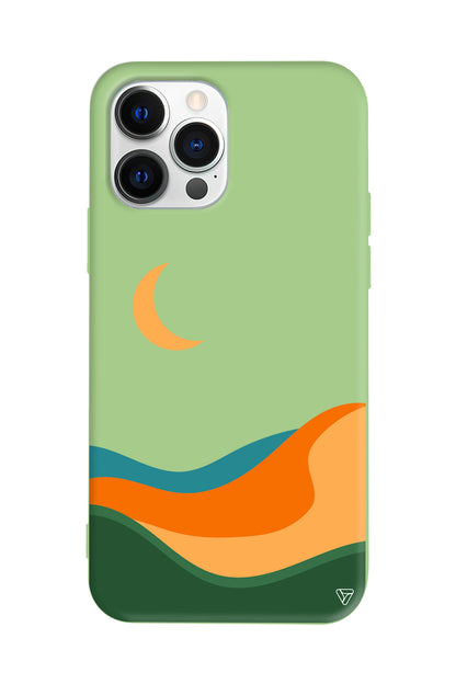 Manzara 2 Lansman Model İçi Kadife Silikon Telefon Kılıfı