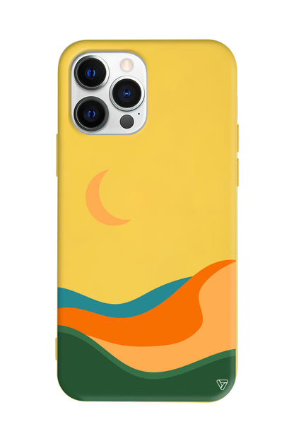 Manzara 2 Lansman Model İçi Kadife Silikon Telefon Kılıfı