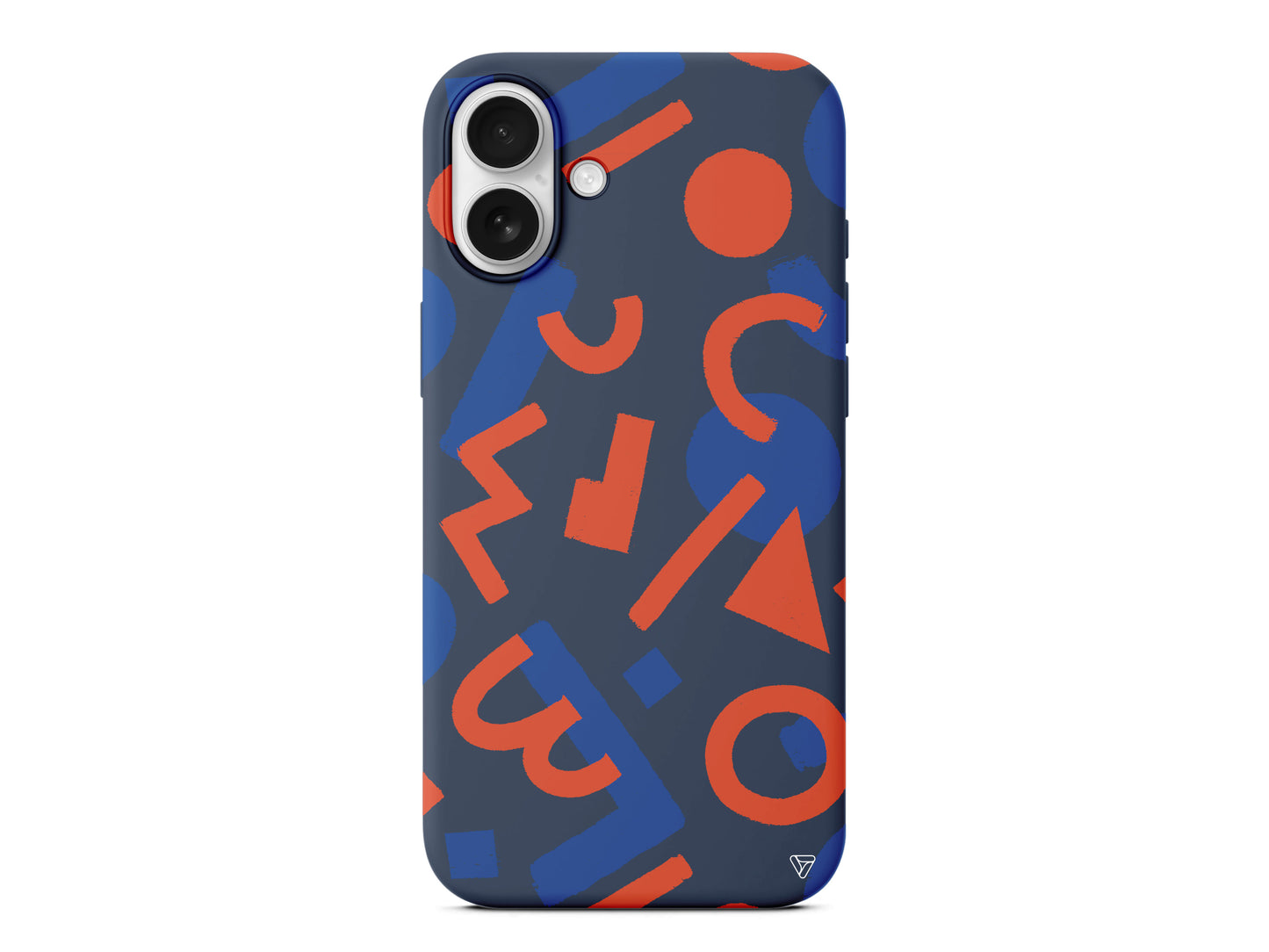 Mavi ve Turuncu Lansman Model İçi Kadife Silikon Telefon Kılıfı – Plus Serisine Özel