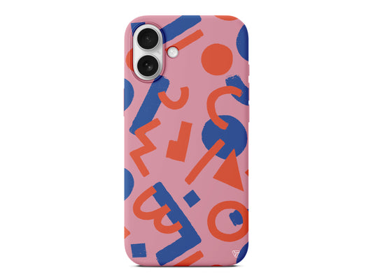 Mavi ve Turuncu Lansman Model İçi Kadife Silikon Telefon Kılıfı – Plus Serisine Özel