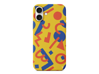 Mavi ve Turuncu Lansman Model İçi Kadife Silikon Telefon Kılıfı