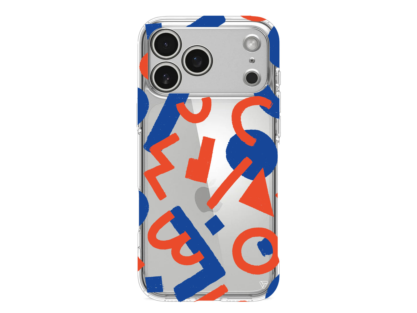 Mavi ve Turuncu Lansman Model İçi Kadife Silikon Telefon Kılıfı