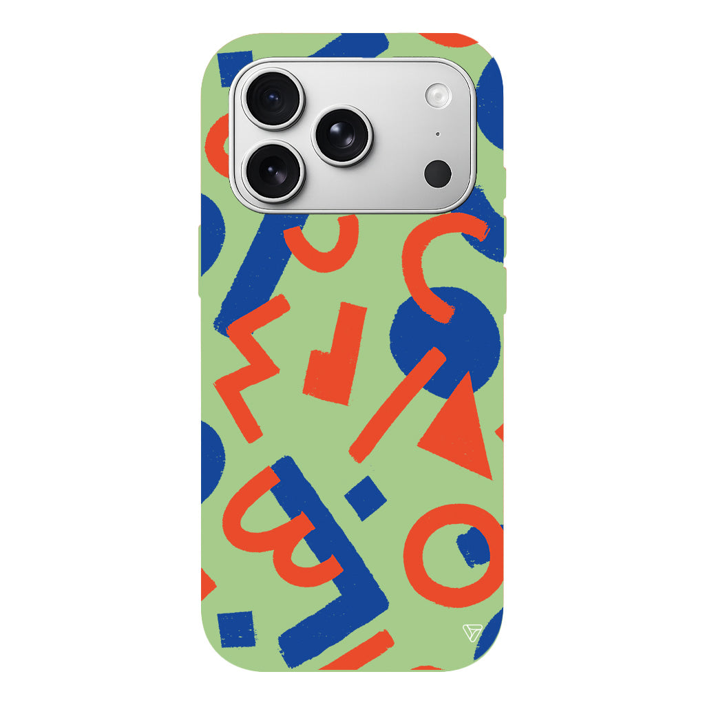 Mavi ve Turuncu Lansman Model İçi Kadife Silikon Telefon Kılıfı